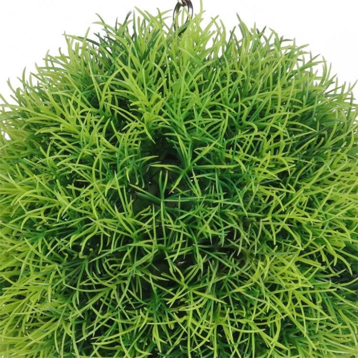 Decoration Artificial Green Color Artificial Grass Ball