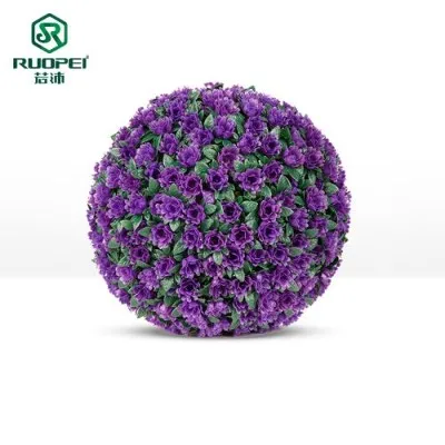 Atifisyèl Topiary zèb boul pou miray Decor