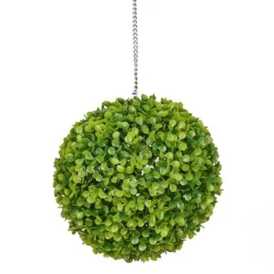 Jaden Décoration Plant yo Bwat deyò Bwat atifisyèl Grass boul